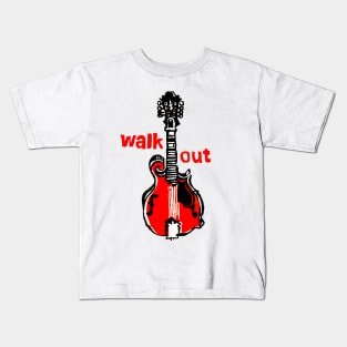 Mandolin Walk-out Kids T-Shirt